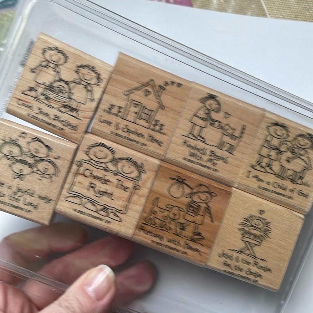 Wood Stamps.